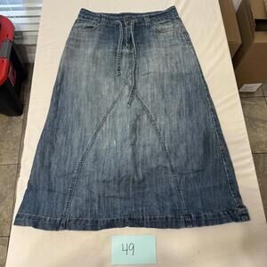 Baccini Women's Denim Skirt Size 6